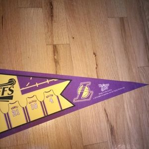 Wall Art Lakers Championship Banner Kobe Bryant Poshmark